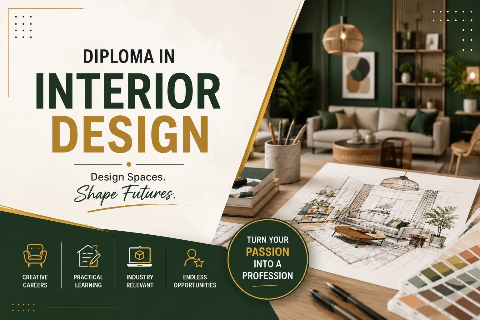 Eligibility for Interior Design Diploma Courses Guide